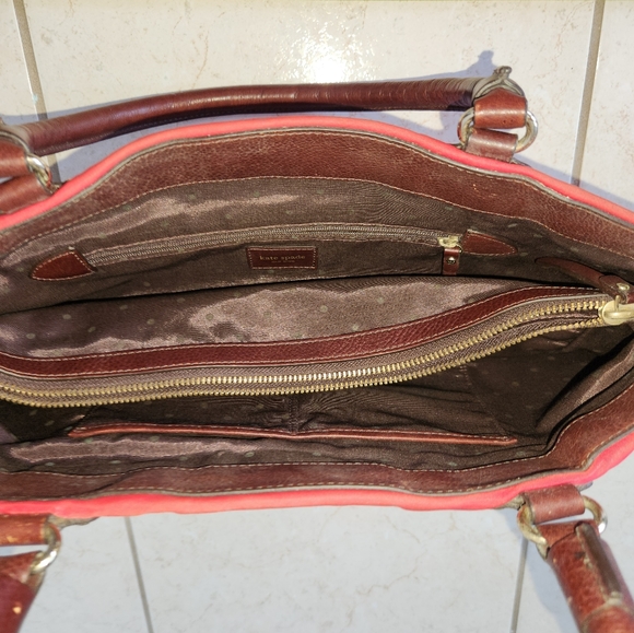 kate spade red tote purse - Picture 6 of 8